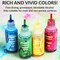 Alcohol Ink Set – New Improved Formula – 24 Highly Saturated, Fast-Drying, Permanent Inks for Epoxy Resin, Tumblers, Fluid Art Painting, Glass, Metal, and More